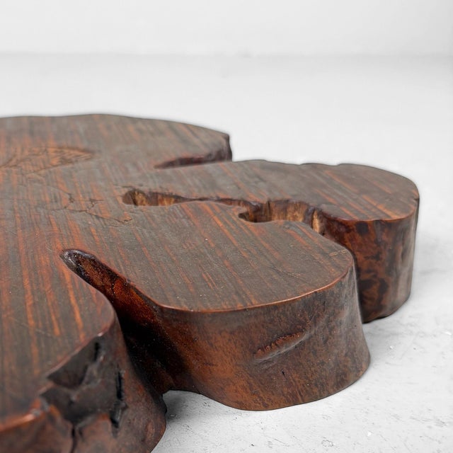 Japanese Root Wood Sculpture or Ikebana Stand, 1900s For Sale - Image 4 of 18