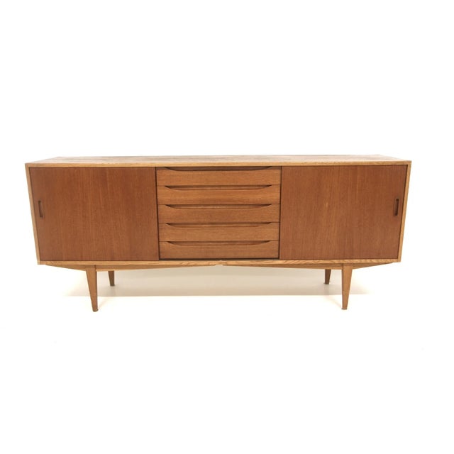 Wood Vintage Swedish Sideboard, 1950s For Sale - Image 7 of 10