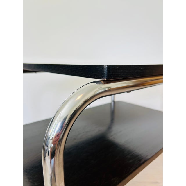 1960s Bauhause Side Table by Marcel Bruer for Ton, Czechoslovakia, 1960s For Sale - Image 5 of 12