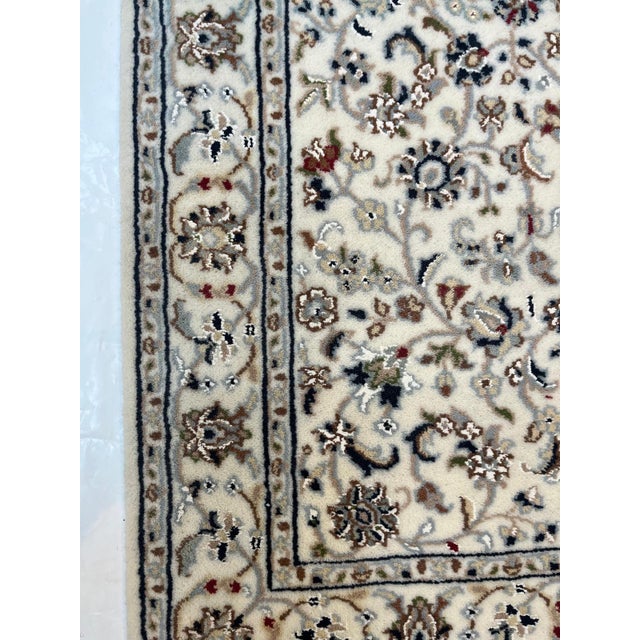 Indo Persian Nain , 2'9" X 14' For Sale - Image 4 of 6