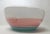 Mid-Century Modern Oggetti Handblown Murano Glass Bowl Pink Blue For Sale - Image 3 of 8