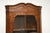 1950s Vintage Georgian Style Burr Walnut Corner Cabinet, 1950s For Sale - Image 5 of 8