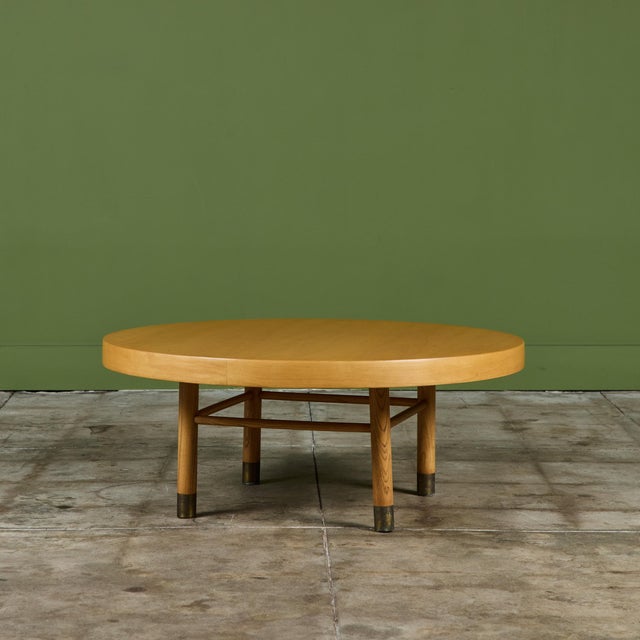 Maple Lazy Susan Coffee Table by Carlin Furniture For Sale - Image 10 of 12