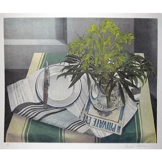 Private Eye Lawrence, Sandra Year: 1980 Lithograph, signed in pencil Edition: AP Size: 22.5 x 27 in. (57.15 x 68.58 cm)