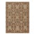 Rug & Kilim’s European Rug in Beige, With Green and Red Floral Patterns For Sale
