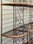 Brass Large French Boulangerie Stand or Baker's Rack of Wrought Iron and Brass For Sale - Image 8 of 13