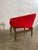 Wood Mid Century Barrel Chair by Lawrence Peabody For Sale - Image 7 of 10