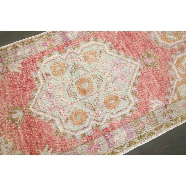 Vintage Colorful Anatolian Turkish Rug - 2'10" x 5'10" For Sale In New York - Image 6 of 7