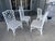 Late 20th Century Palm Beach Regency Chinese Chippendale Rattan Chairs With Fat Seats - Set of 4 For Sale - Image 10 of 11
