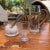 Mid-Century Modern Baccarat Style Ice Bucket, Clear Lead Crystal, Ribbed Design, 1960s For Sale - Image 3 of 15