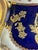Late 20th Century French Sèvres Style Cobalt Blue & Gilt Porcelain Lidded Decorative Urn For Sale - Image 10 of 11