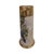This antique Limoges tankard pitcher features a tall, slender cylindrical body with a flared pedestal base, an elegant...