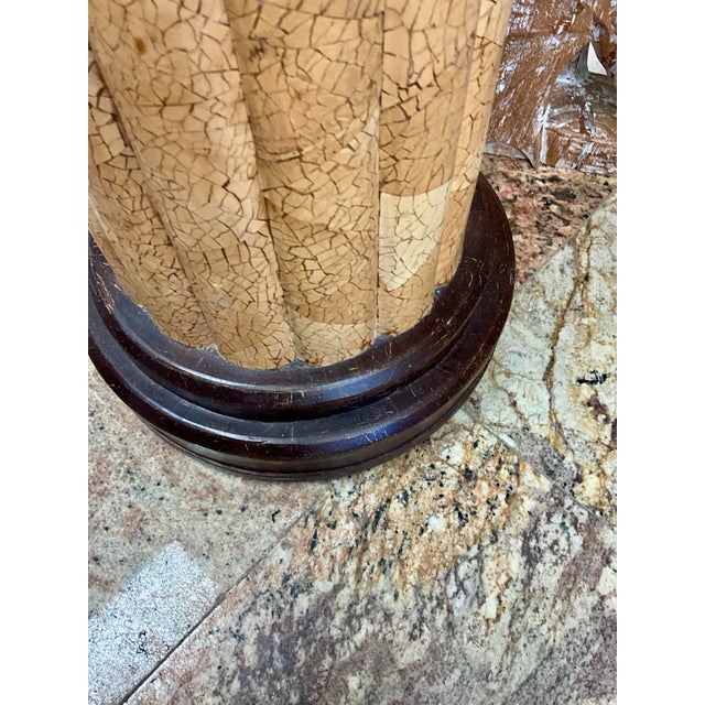 Highly Unusual Pen Shell Grandfather Clock, Circa 1980s For Sale In West Palm - Image 6 of 16