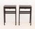 Late 19th Century Pair of Chinese Two-Tier Pedestal Tables For Sale - Image 5 of 8