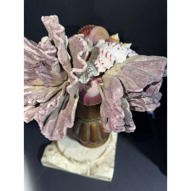 Celestial Meets the Sea “Amphitrite’s Bouquet”-Coastal Art Sculpture For Sale - Image 9 of 11