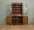 Vintage Georgian Style Glazed Oak Bookcase, 1930s For Sale - Image 6 of 11