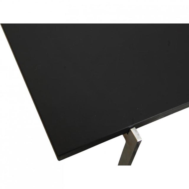 Pk-61 Coffee Table in Black Slate by Poul Kjærholm, 1980s For Sale - Image 4 of 8
