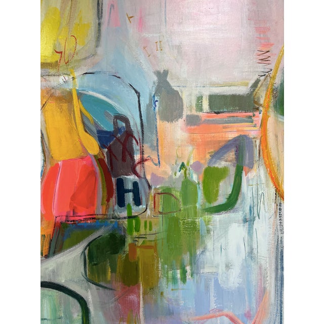 2020s Contemporary Abstract Original Oil Painting For Sale - Image 5 of 11