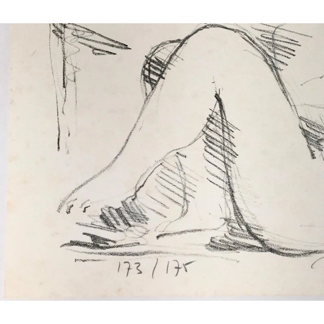 1990s 1994 Lithograph “Marina” by Dutch Artist Nic Jonk - For Sale - Image 5 of 11