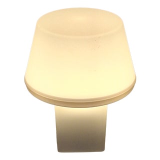 Vintage Table Lamp in Grey and White Plastic, 2000s For Sale