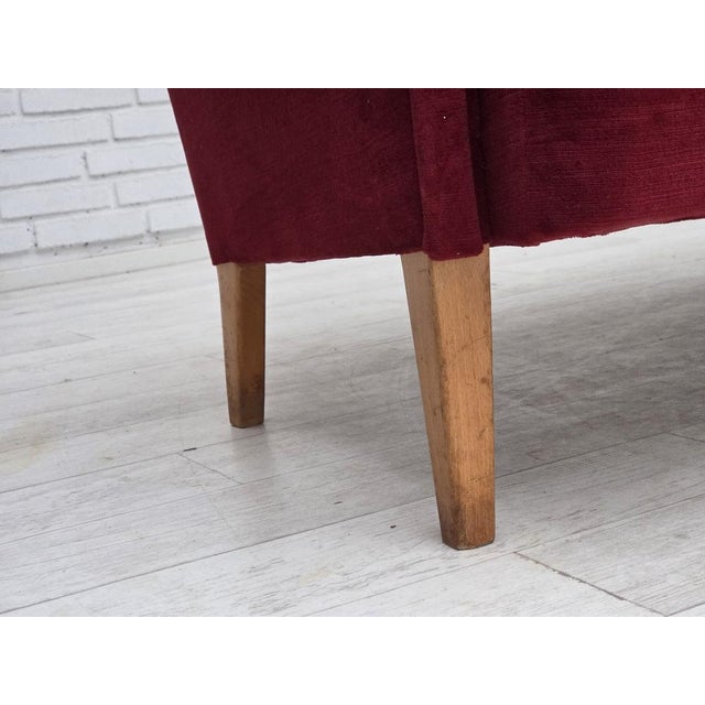 Vintage Swedish Two-Seater Sofa from Dux, 1960s For Sale - Image 9 of 18