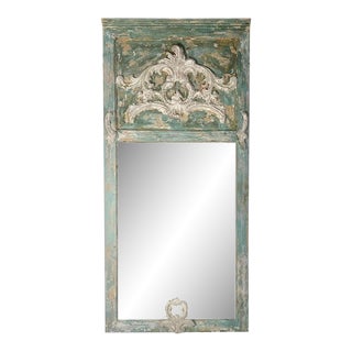French Painted Trumeau C. 1930's For Sale