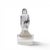 René Lalique Falcon Car Mascot Clear Glass Mounted Bookends - Pair For Sale - Image 9 of 12