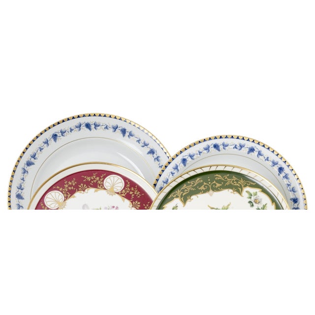 Plates in Porcelain from Vista Alegre, Set of 4 For Sale - Image 5 of 8