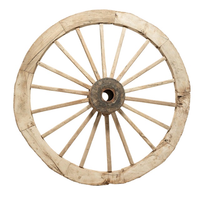 Chinese Monumental Mill Wheel, circa 1900 For Sale