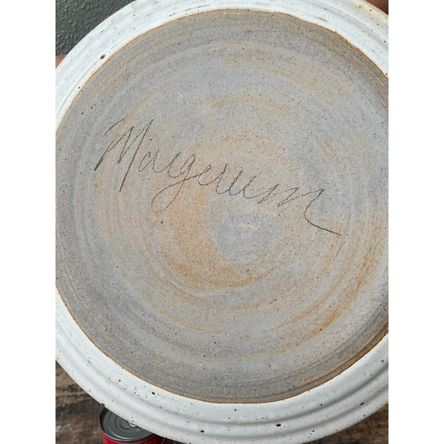 Late 20th Century Vintage Original Studio Pottery Platter With Vases For Sale - Image 5 of 12