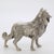 Vintage Italian Handmade Genuine Silver Collie Dog Large Figurine Sculpture For Sale - Image 6 of 10