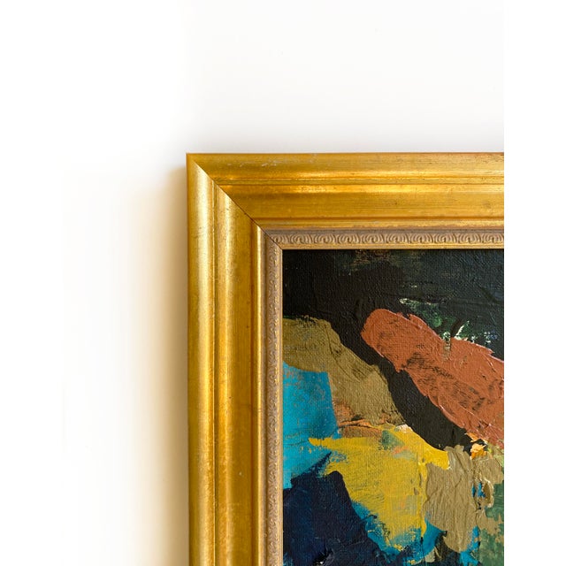 "Organic Matter" 2024 Framed Painting by Jessalin Beutler For Sale - Image 4 of 4