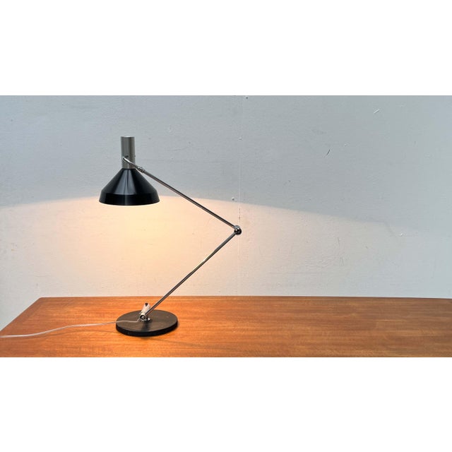 Mid-Century Modern Swiss Type 60 Minimalist Table Lamp by Rosemarie and Rico Baltensweiler for Baltensweiler, 1960s For Sale - Image 14 of 18