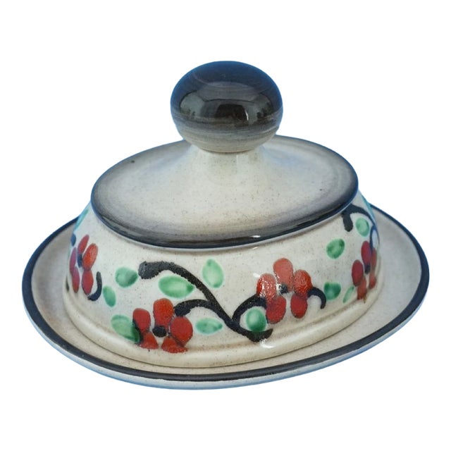Ceramic Butter Dish by Zell Am Harmersbach, 1970s For Sale
