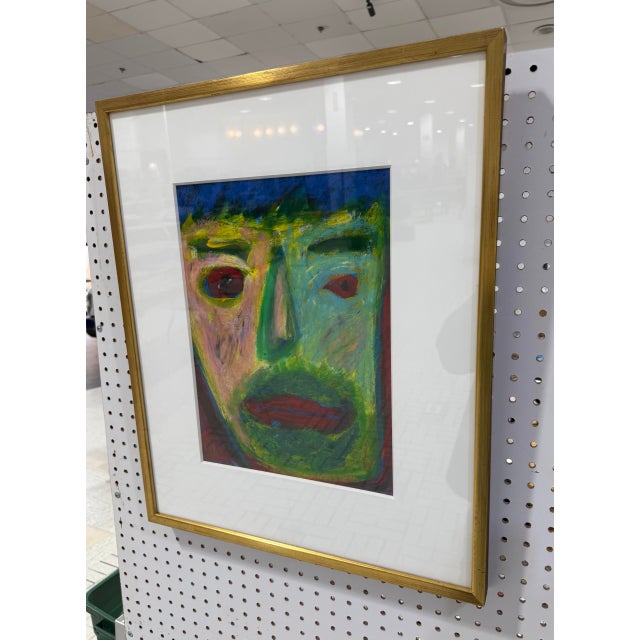 French Pastel by artist Nobuo Signed Original 1950s 22x20 Excellent condition no damages The product is an original 1950s...