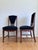 1930s Set of 4 Dutch Art Deco Dining Chairs, Amsterdam School / Hague School Style, 1930s For Sale - Image 5 of 18