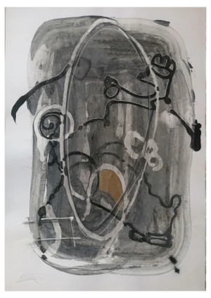 Stefano Mazzolini, AC111, 2017, Acrylic on Paper
