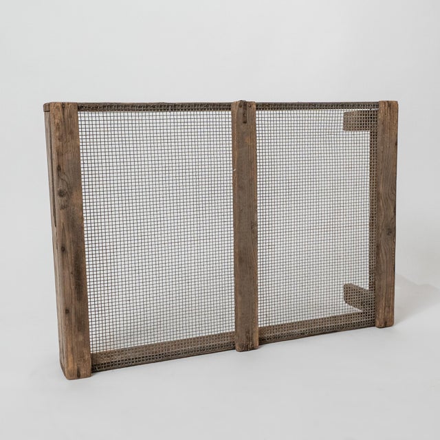 Antique Harvest Sieve – Rustic Wooden Grain Sifter For Sale - Image 13 of 14