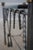 Regency Style Iron Brass & Glass Top Rams Head Console Table For Sale - Image 11 of 15