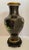 Black Vintage Chinese Cloisonné Enamel Vase With Cherry Blossoms, Bird & Butterfly For Sale - Image 8 of 12