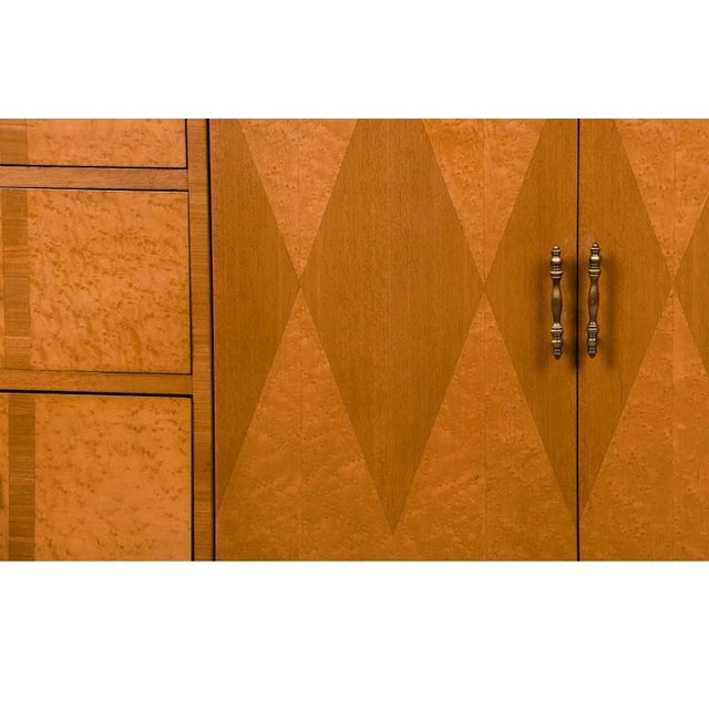 1960s Mid-Century Modern Diamond Front Dresser For Sale - Image 10 of 12