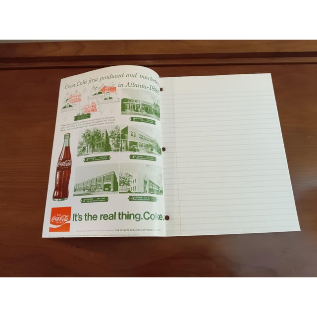 Mid-Century Modern 1950's Coca Cola "Safety Notebook" For Sale - Image 3 of 4