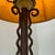 Amsterdam School Table Lamp in Wrought Iron with Parchment Shade, 1930s For Sale - Image 3 of 8
