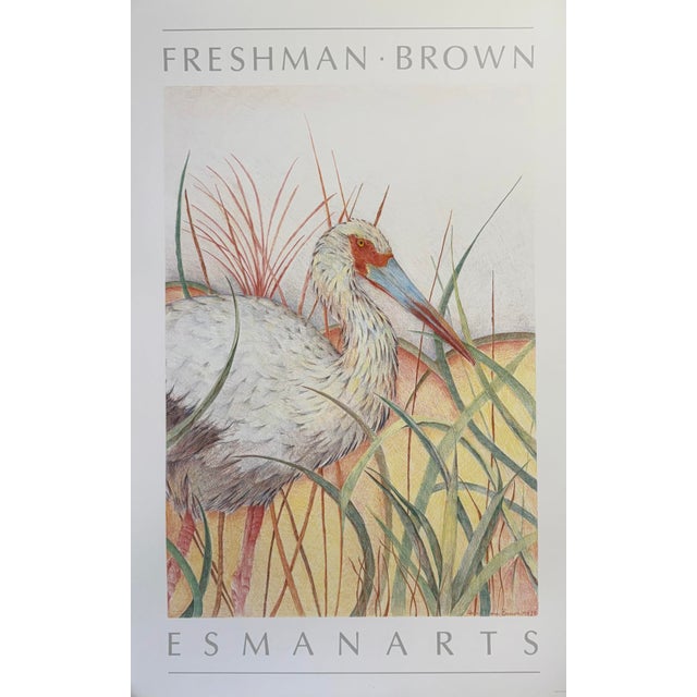 Artist: Louise Freshman Brown Title: Untitled (Avian Study) Year: 1984 Medium: Lithograph of the Original Signed Artwork...