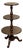 19th Century Three-Tiered Mahogany Side Table For Sale