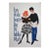 1960s Danish Library Poster - "Læs Gode Bøger Lån På Biblioteket" (Read Good Books, Borrow From the Library) For Sale