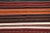 Vintage Persian Shiraz Striped Kilim Rug - 02'02 X 03'03 For Sale - Image 4 of 9