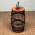 Vintage Chinese Pearwood Cricket / Cicada Cage With Metal Hook, Chinoiserie Decorative Insect Cage For Sale - Image 4 of 9