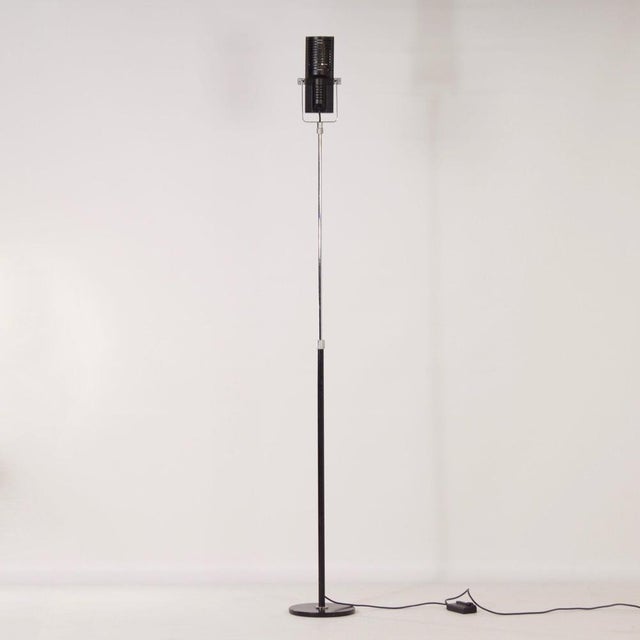 Postmodern Italian Microphone Shaped Floor Lamp, 1980s For Sale - Image 3 of 15