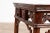 Wood Chinese Antique Side Table with Open Fretwork Design and Dark Wood Patina For Sale - Image 7 of 13
